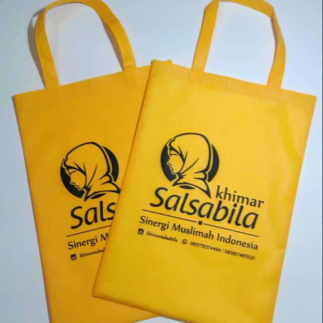 

TAS SPUNBOND SOUVENIR INSTANSI HAJATAN 20 x 30 kain 75 gsm