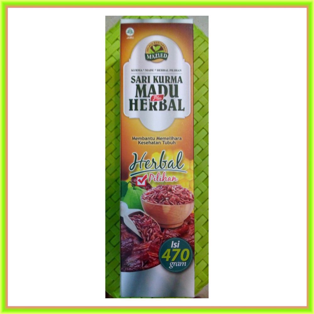 

Sari Kurma Madu Angkak 470 gr Mazied dengan Propolis dan Jambu Biji