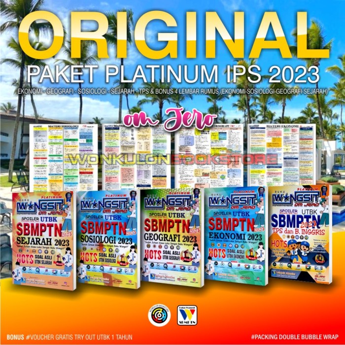 

✨COD✨ Buku Wangsit SBMPTN SOSHUM / Platinum IPS