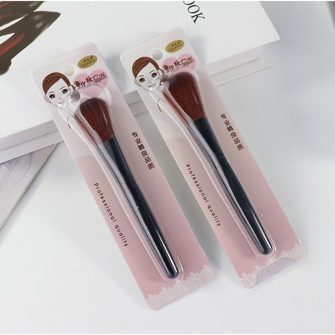 Kuas Make up Brush on  Blush On Dengan Gagang