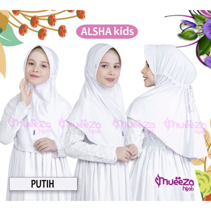 JILBAB ANAK USIA 2-10 TAHUN JILBAB SEKOLAH TK SD JILBAB ALSHA BILQIS | MUEEZA HIJAB