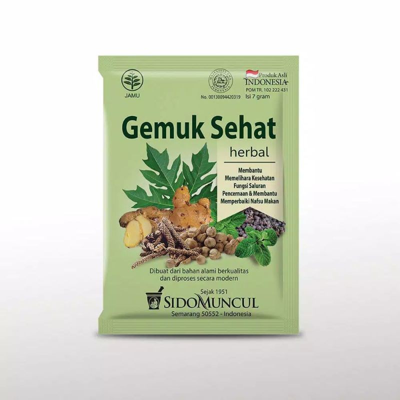 

GEMUK SEHAT JAMU