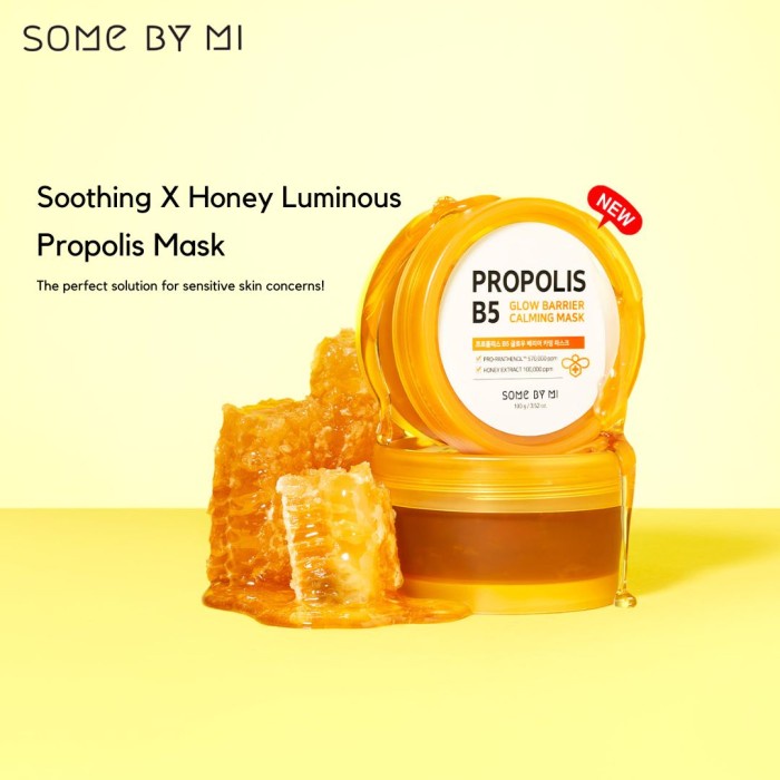 Somebymi Propolis B5 Glow Barrier Calming Mask - Some By Mi