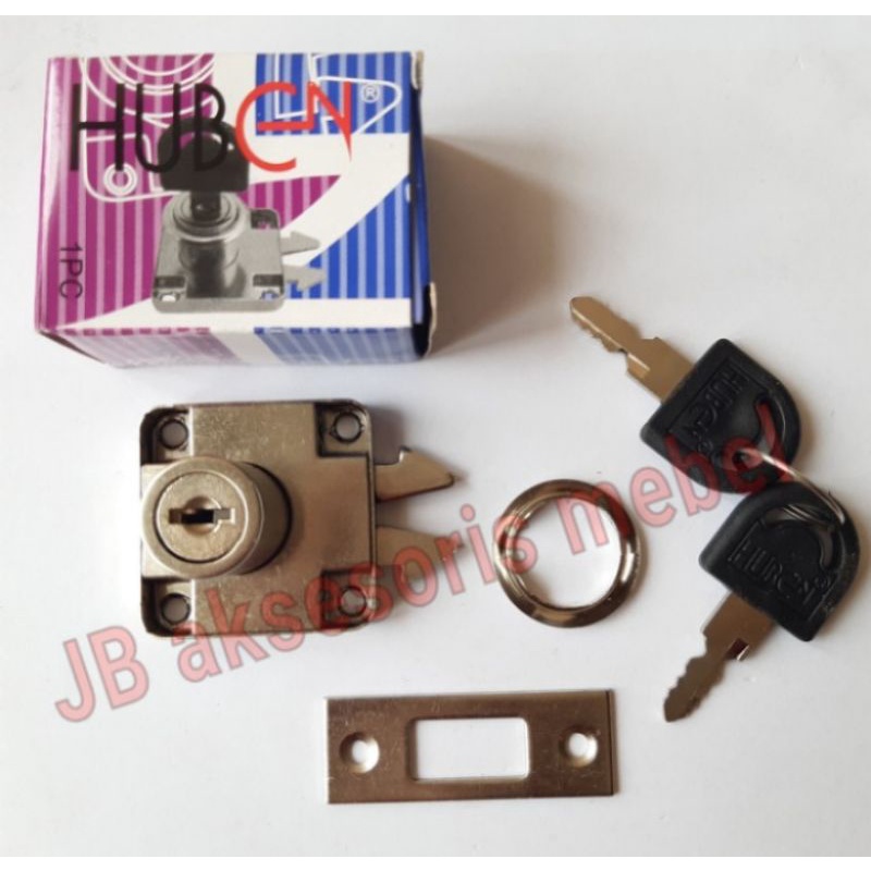 Kunci mekar HL 505 HUBEN / Kunci pintu lemari sliding geser (HL-505)
