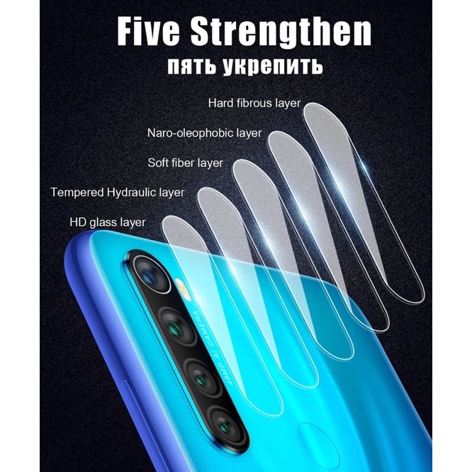 Screen Protector Lens Camera XIAOMI REDMI NOTE 5 5 PRO 7 7 PRO 8 8 PRO Tempered Glass Pelindung Lensa Kamera Belakang