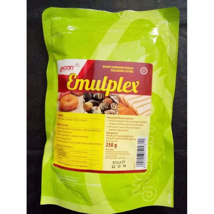 

HAAN Emulplex / Empleks / Emplex 50 gram ( Perenyah Kue )