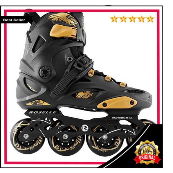 Skating Dewasa Sepatu Inline Roda Pria  Wanita Sepatu Mewah Sepatu Roda Bercahaya Pemula Dewasa Data