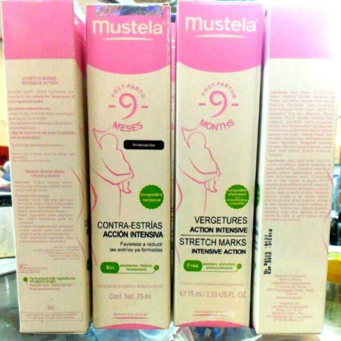 HOT - MUSTELA STRETCH MARKS INTENSIVE ACTION 75 ML SMIA PERAWATAN KULIT