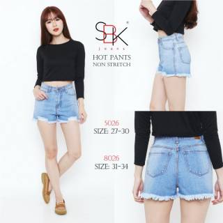  Celana  Jeans  Pendek  Cewek Wanita  Hotpants Model Sobek 