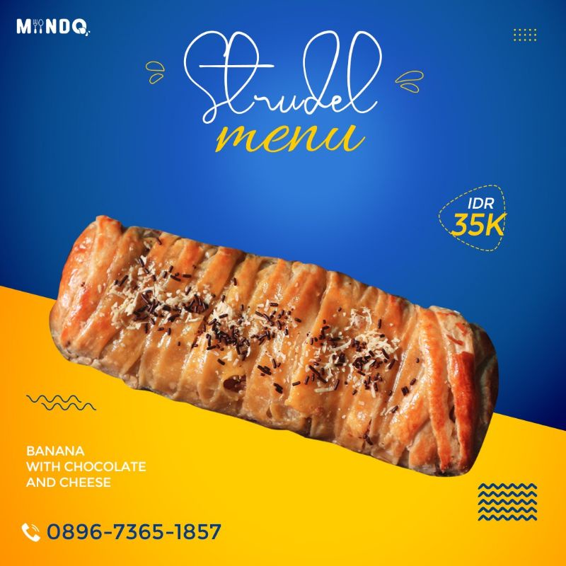 

Pre Order Strudel Pisang Cokelat Keju