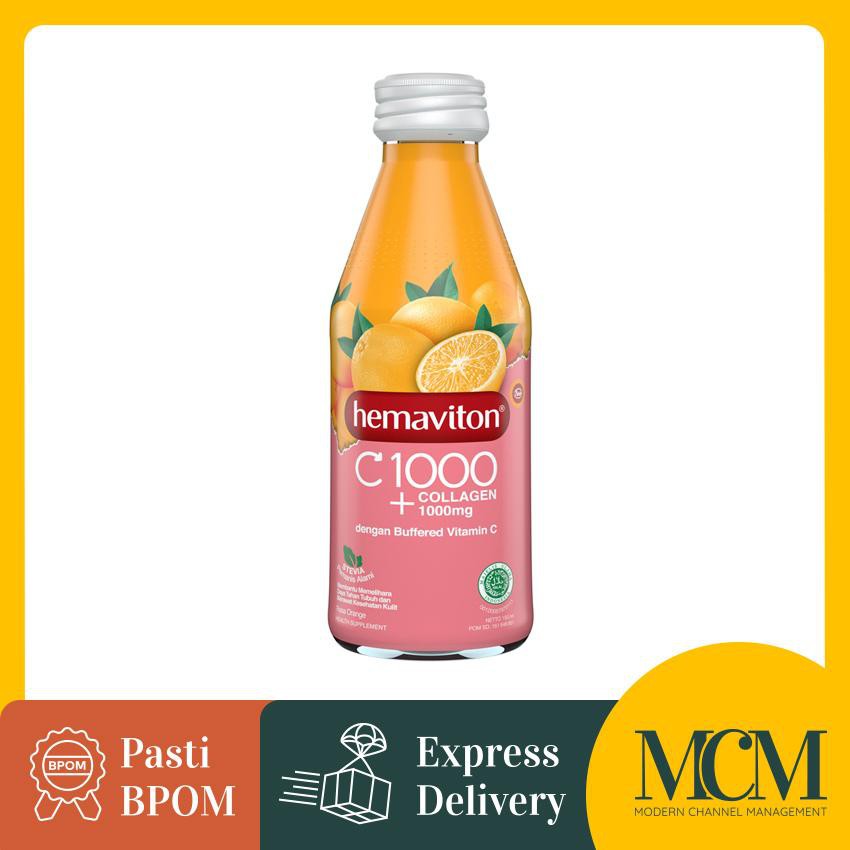 Minuman Vitamin C dan Kolagen Hemaviton C1000 Plus Collagen - 150 mL