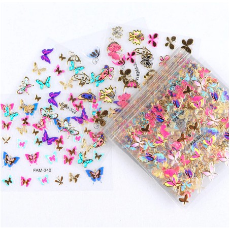 30 PCS NAIL STICKER - STIKER KUKU