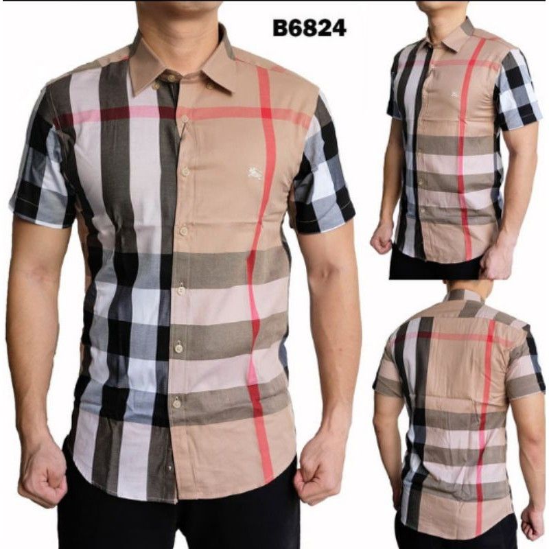 Kemeja pria slim fit Burberry