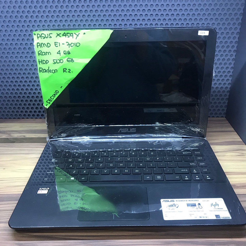 ASUS X454Y AMD E1-7010 RAM 4GB HDD 500GB RADEON R2