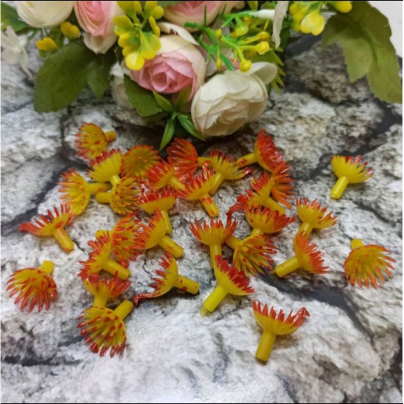 Putik Plastik Putik Bunga B Putik Bunga Sakura Putik Imitasi 24 pcs Putik  Artificial