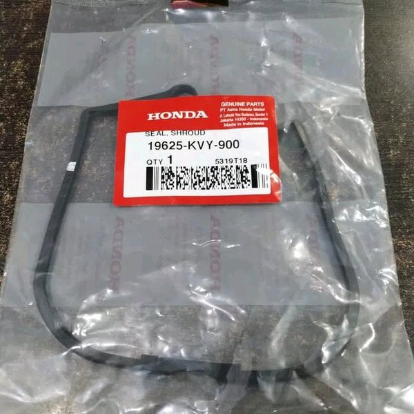 Packing Karet Seal Sil Tutup Cover Blok Mesin Honda Beat Karbu dan Scoopy Karbu ORI 19625KVY900