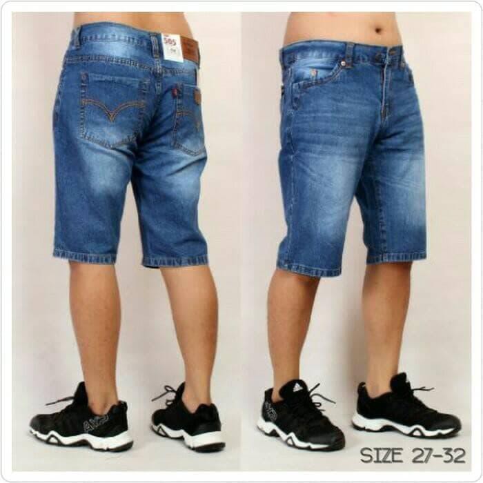 Celana jeans pendek pria/fhasion pria jeans pendek