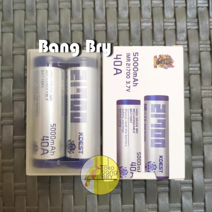 Authentic Kdest 5000Mah 40A 21700 - Battery - Baterai - Batre