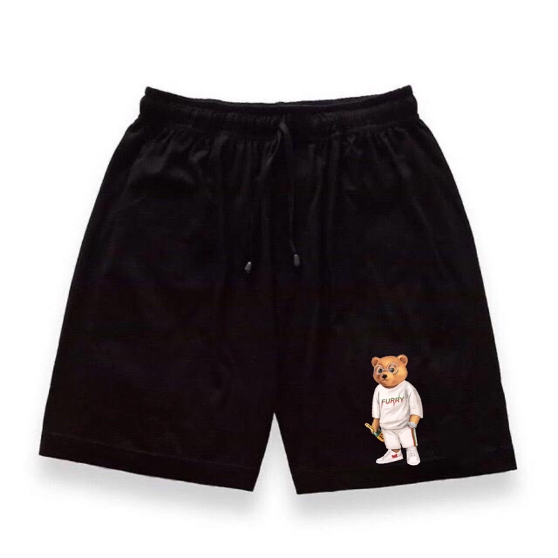 Boxer Hitam Printing Dtf Hype Bear