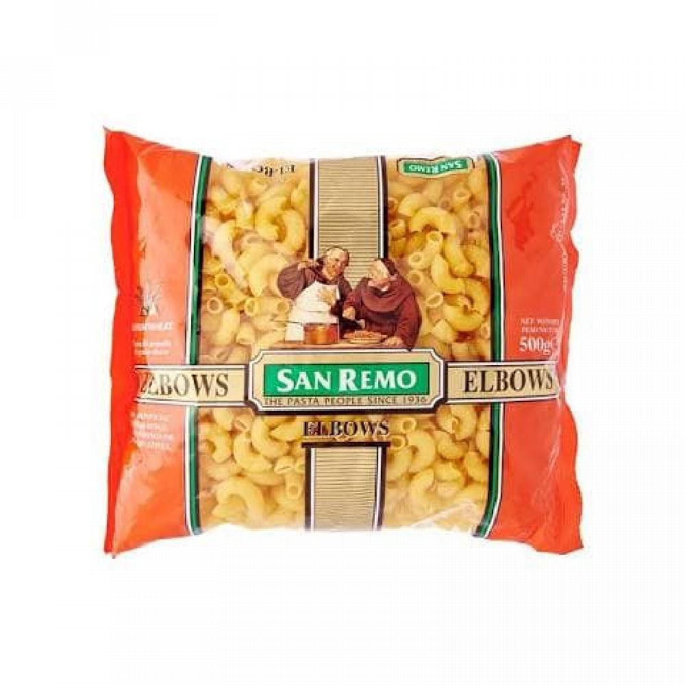 

San Remo Elbow Macaroni Pasta 500g