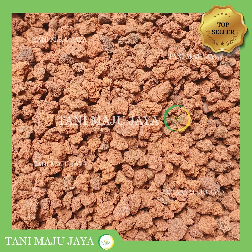 Media Tanam Pasir Malang Merah 1 KG Lavarock Lava Rock Aquascape