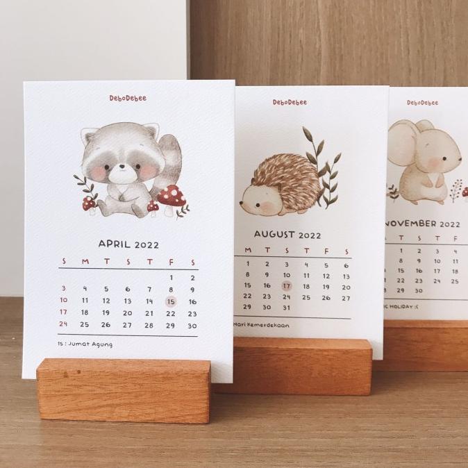 

Grosir 'Tis The Season For 2022 Desk Calendar By Debodebee