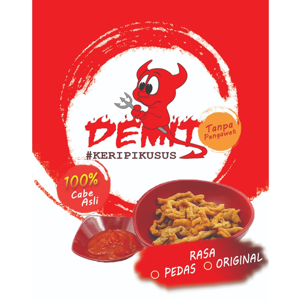 

DEMIT Keripik Usus Pedas Premium