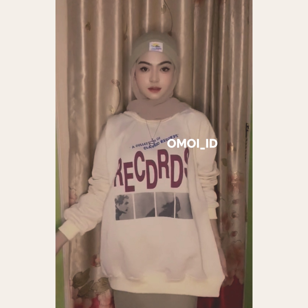 Record sweater | sweater wanita | outer wanita hits