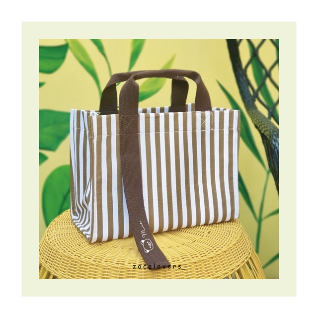 STRIPES BASIC SLINGBAG (FREE CUSTOM NAMA)