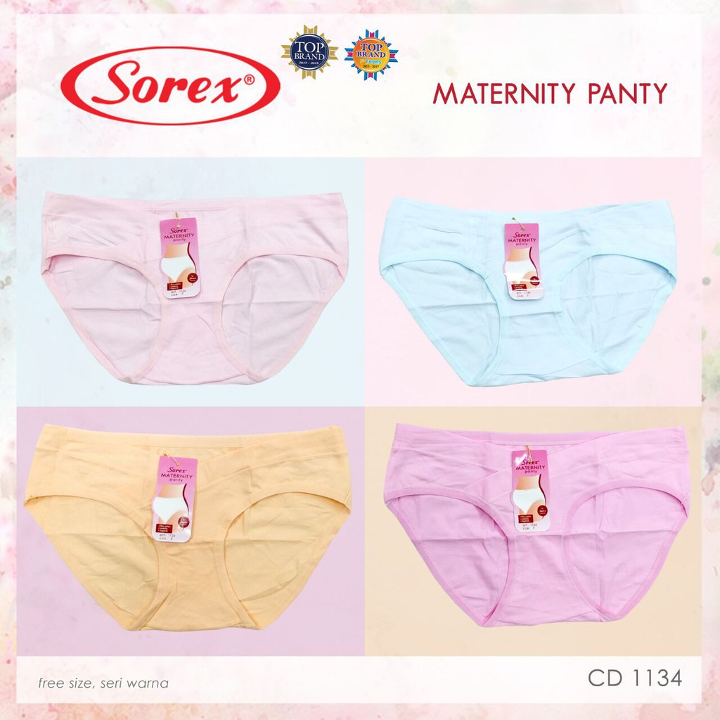 Celana Dalam Hamil Sorex 1134 - Celana Dalam Hamil Midi (Dibawah Perut) - Maternity Panty