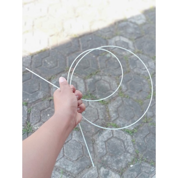 bahan joran wader melem nilem optik mentah belum bubut