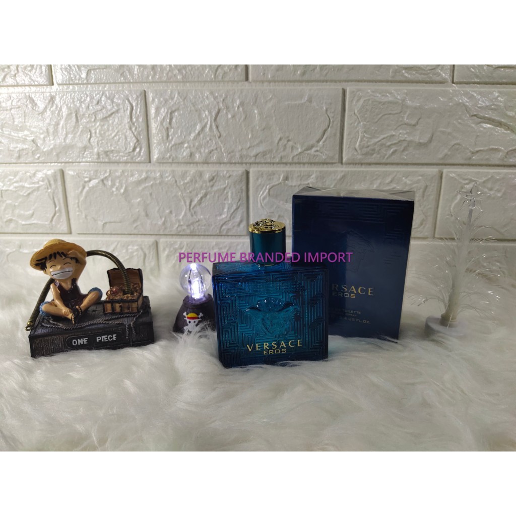 PROMO - PARFUM PRIA ORIGINAL IMPORT SINGAPORE - VERSACE EROS BOTOL ORI 100 ML