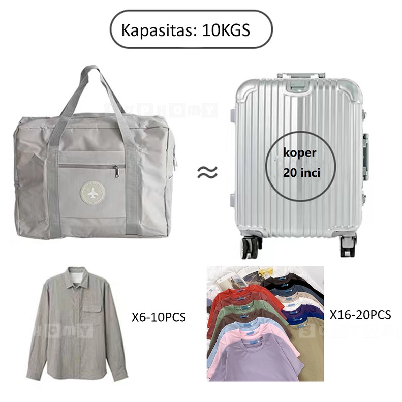 Travel bagpack/Tas travel/ Multifungsi/Tas Bagasi/Memohon travel lipat tahan air