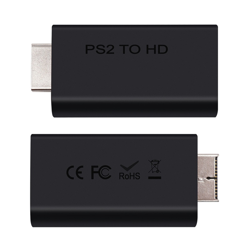 Btsg 480i/480p/576i ForPS2 Ke HDMI-compatibale Video Converter Adapter Dukungan Untukps2 Mode Display HDTV Kabel Adapter