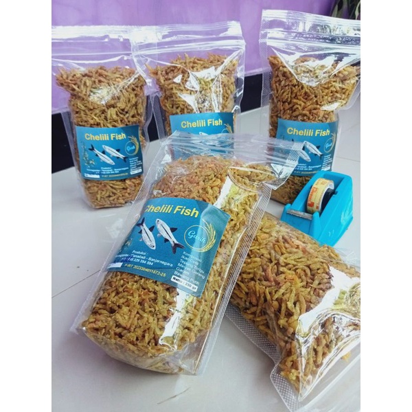 

Chelili fish (baby ikan 250gram) original