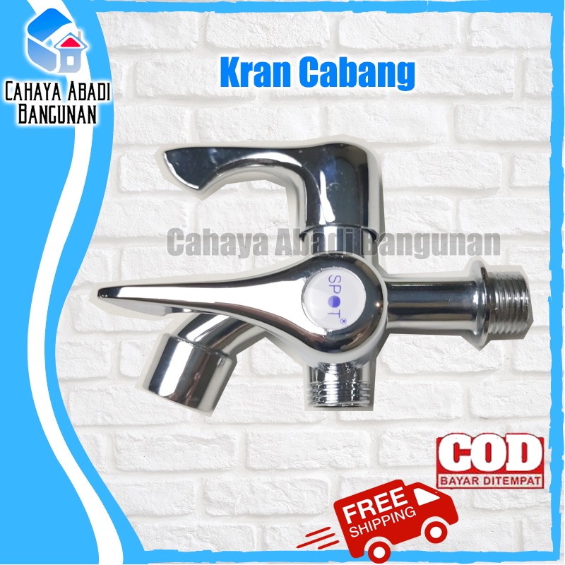 Keran Kran Double / Keran Kran Shower Kamar Mandi / Keran Kran Cabang