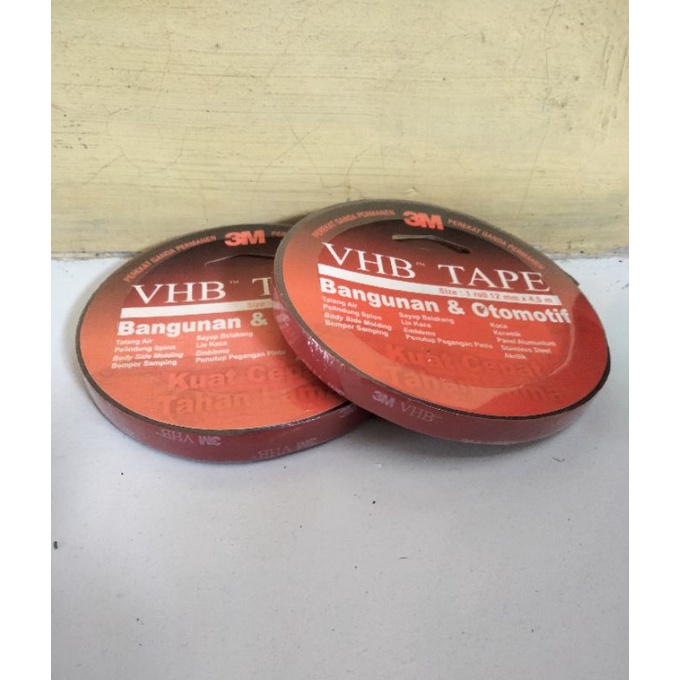 

Perekat Double Tape VHB 3M Original 12mm x 4.5m