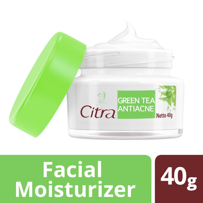Citra Cream Wajah Green Tea 40 G - Krim Teh Hijau