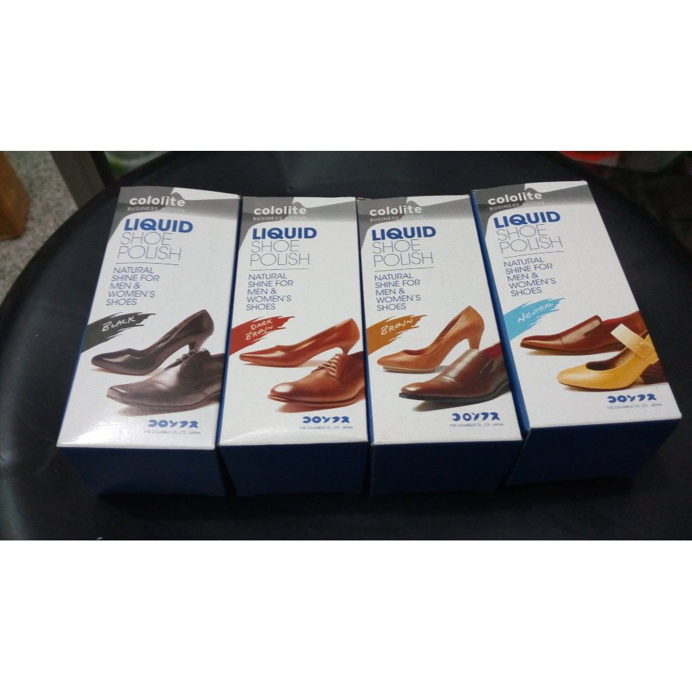 SEMIR SEPATU COLOLITE Liquid Shoe Polish 45ml / Semir Sepatu Cair ORIGINAL PREMIUM Shoe Leather Care Perawatan Sepatu Wanita Pria Kulit dan Sintetis