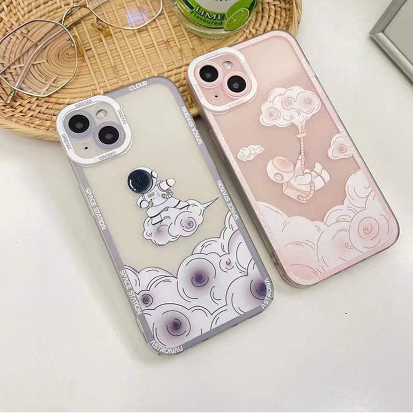 Soft Case TPU Transparan Cover Iphone 13 12 Mini 11 Pro X XR XS Max SE 2020 6 6S 7 8 Plus