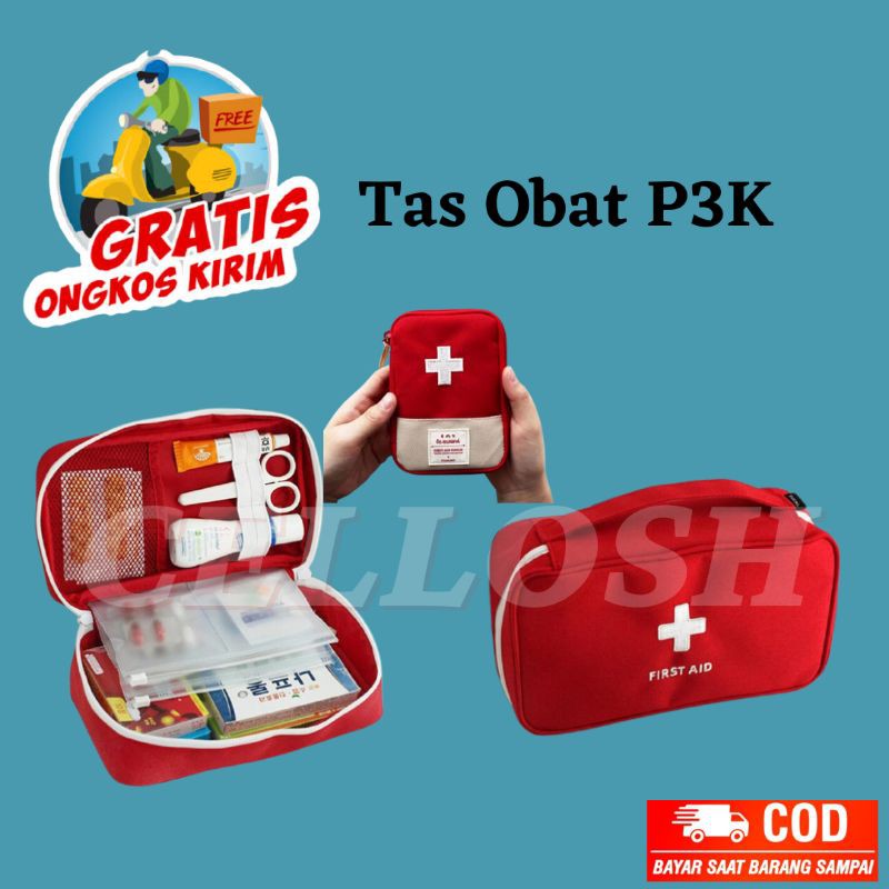 Tas Perlengkapan Obat P3K Travel