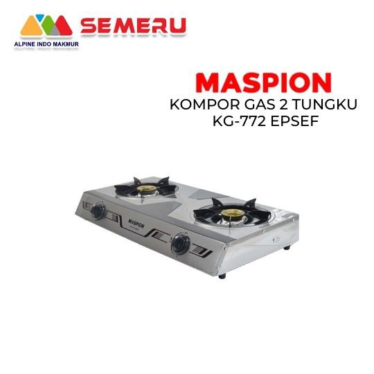 MASPION KOMPOR GAS 2 TUNGKU MKG-772 EPSEF