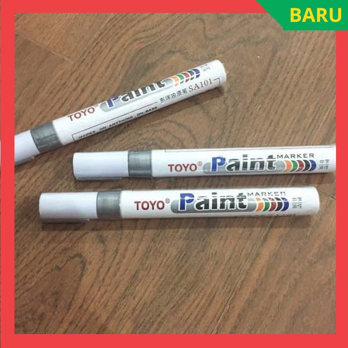

Spidol Ban TOYO SILVER - Paint Marker Toyo Kualitas Terbaik
