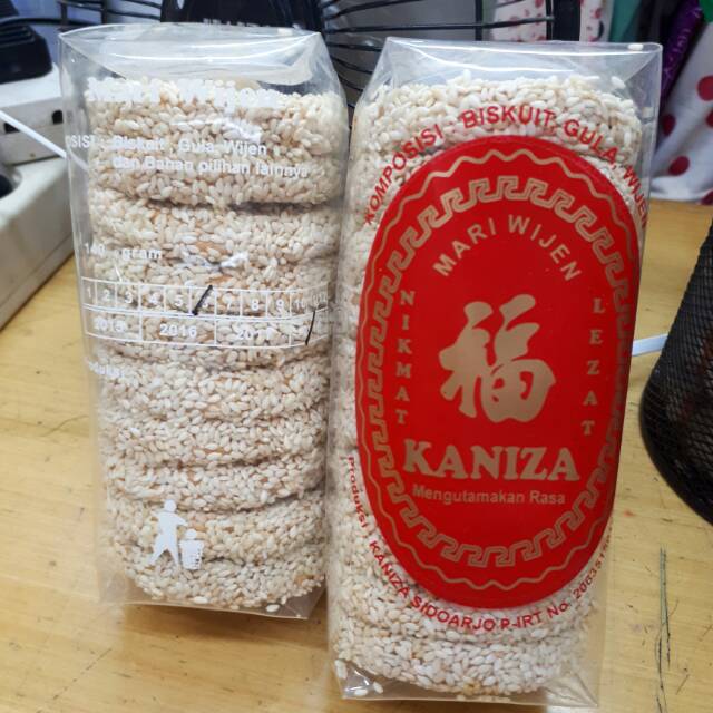 

Kue Mari Wijen cap Kaniza