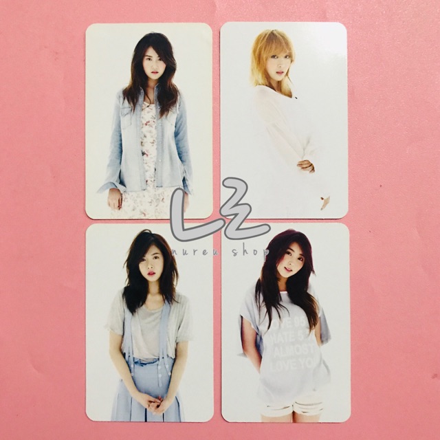 4MINUTE - Volume Up (Photocard : Gayoon Jiyoon Hyuna Sohyun)