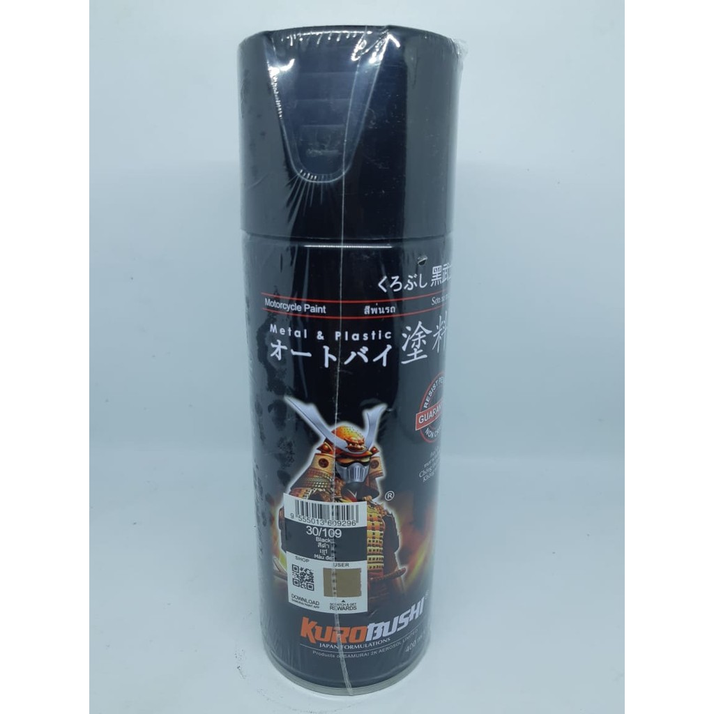 

Pilok Samurai Paint 400 ML- Black Hitam 109 (Khusus Jawa)