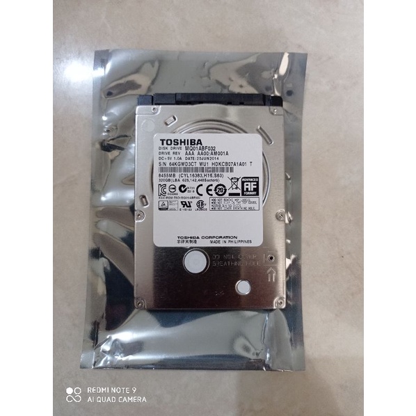 Hardisk Laptop 320 Gb / Hdd Laptop 320 Internal