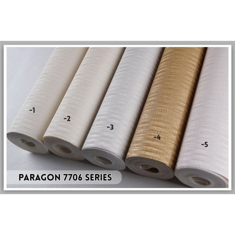 Wallpaper Vinyl Import Korea PARAGON 7706 Series (Bonus lem utk pemesanan 8 roll)