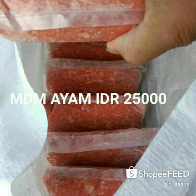 

Mdm daging ayam giling dari kerongkongan ayam