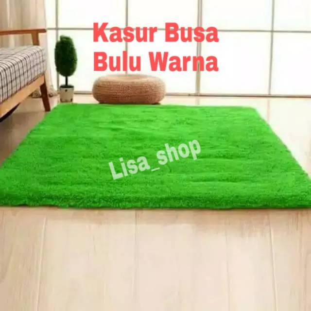 Kasur Busa Bulu Warna